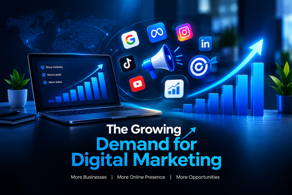 Demand for Digital marketing