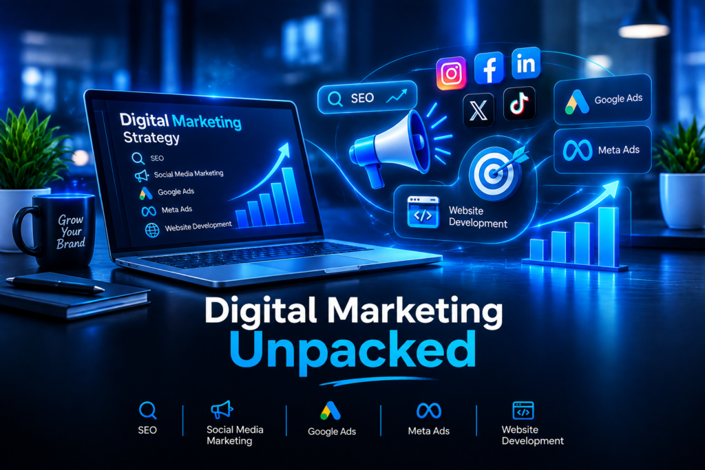 Digital marketing unpacked